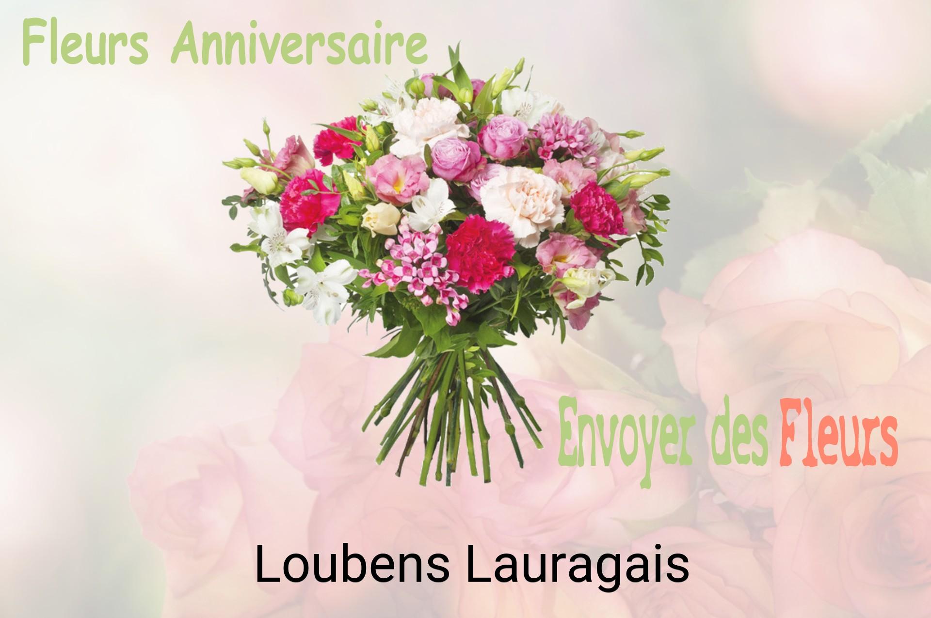Bouquet de fleurs d’anniversaire livré à Loubens-Lauragais