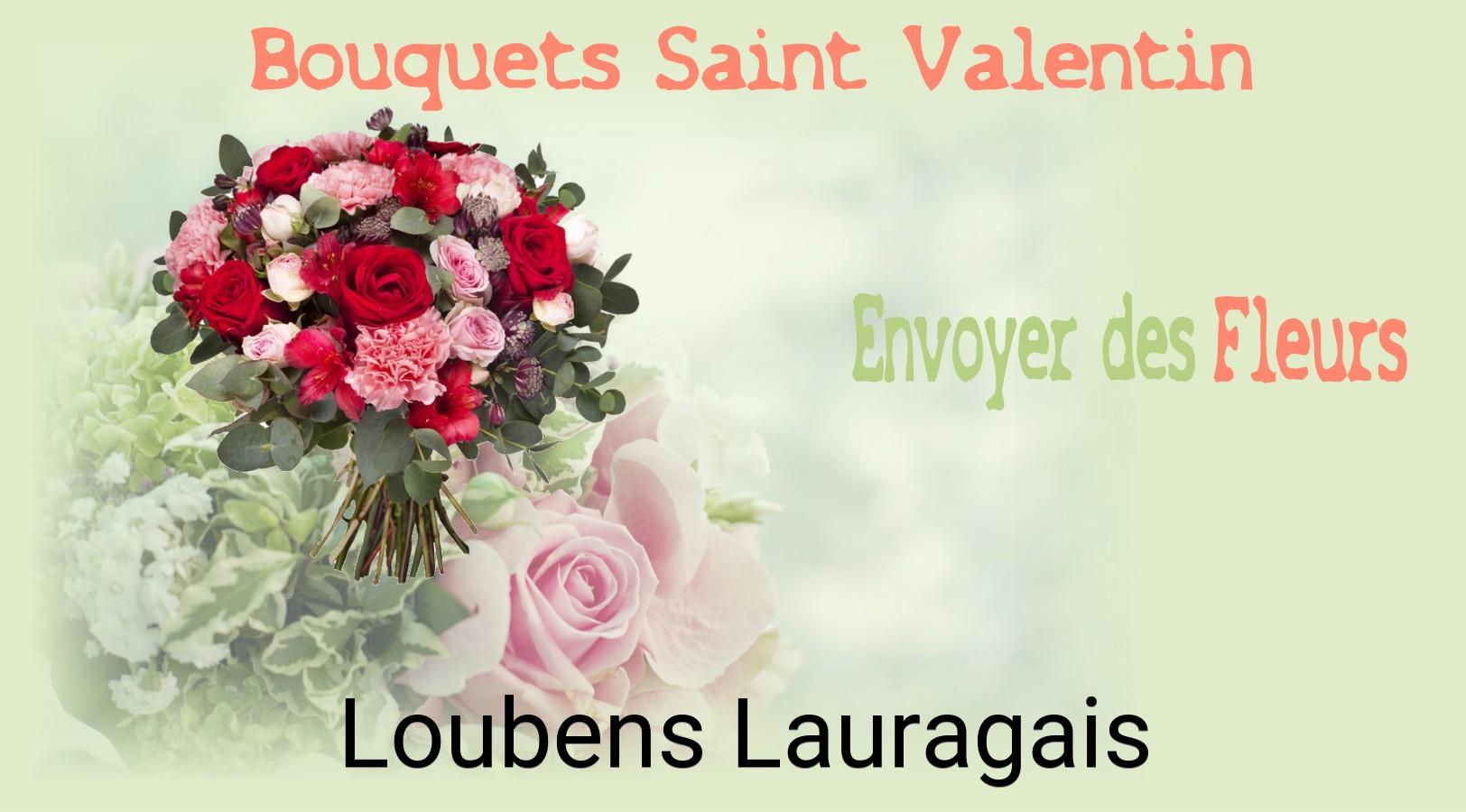 Roses de Saint-Valentin livrées à Loubens-Lauragais